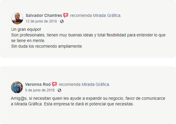 Opiniones de nuestros clientes