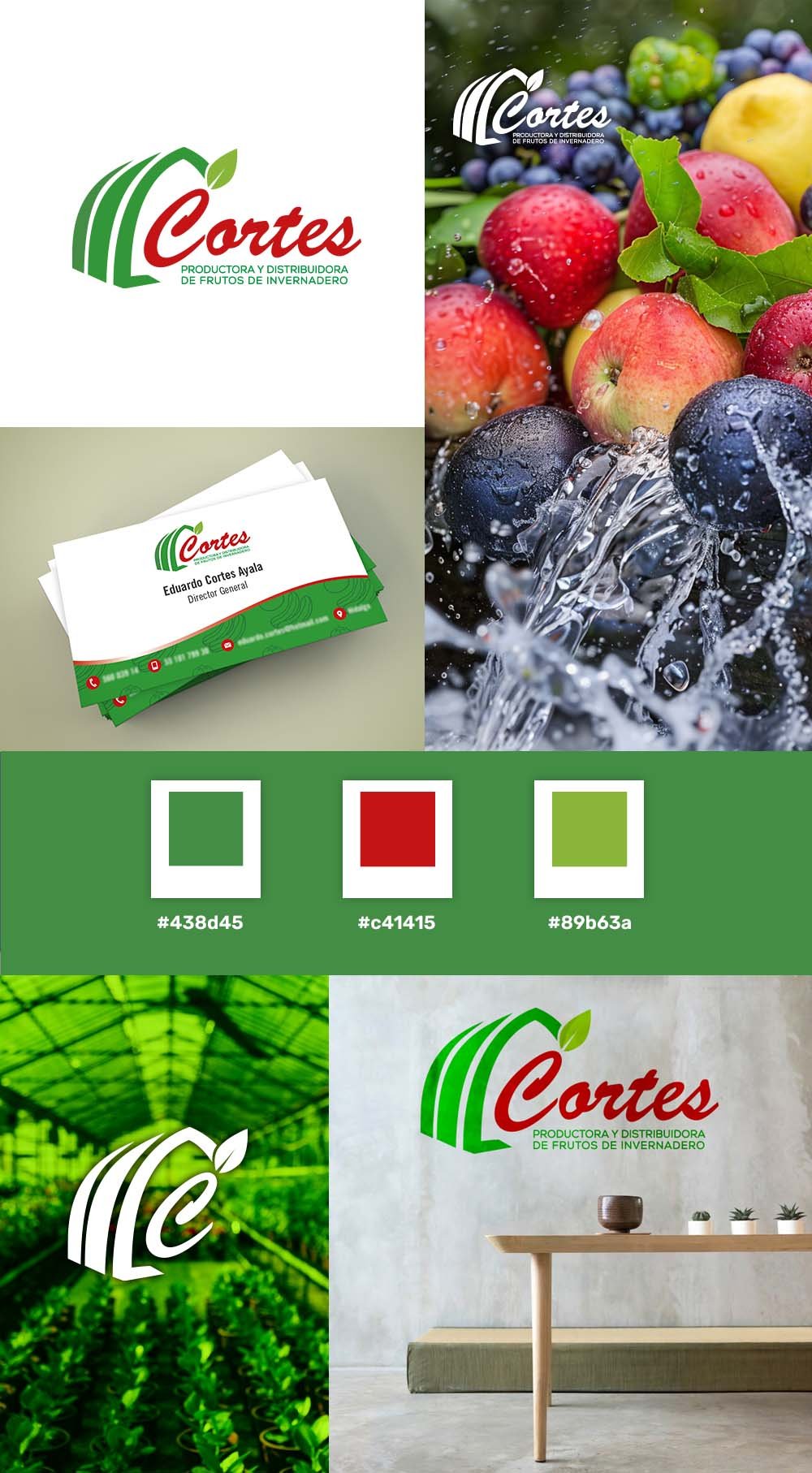 logotipo para invernaderos