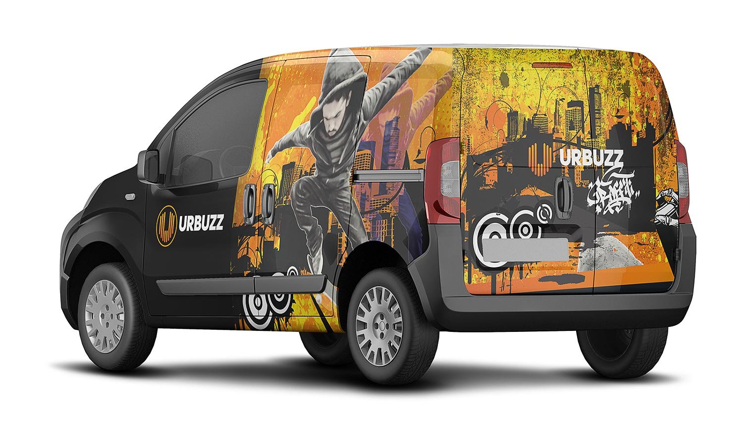 Diseño de camioneta corporativa